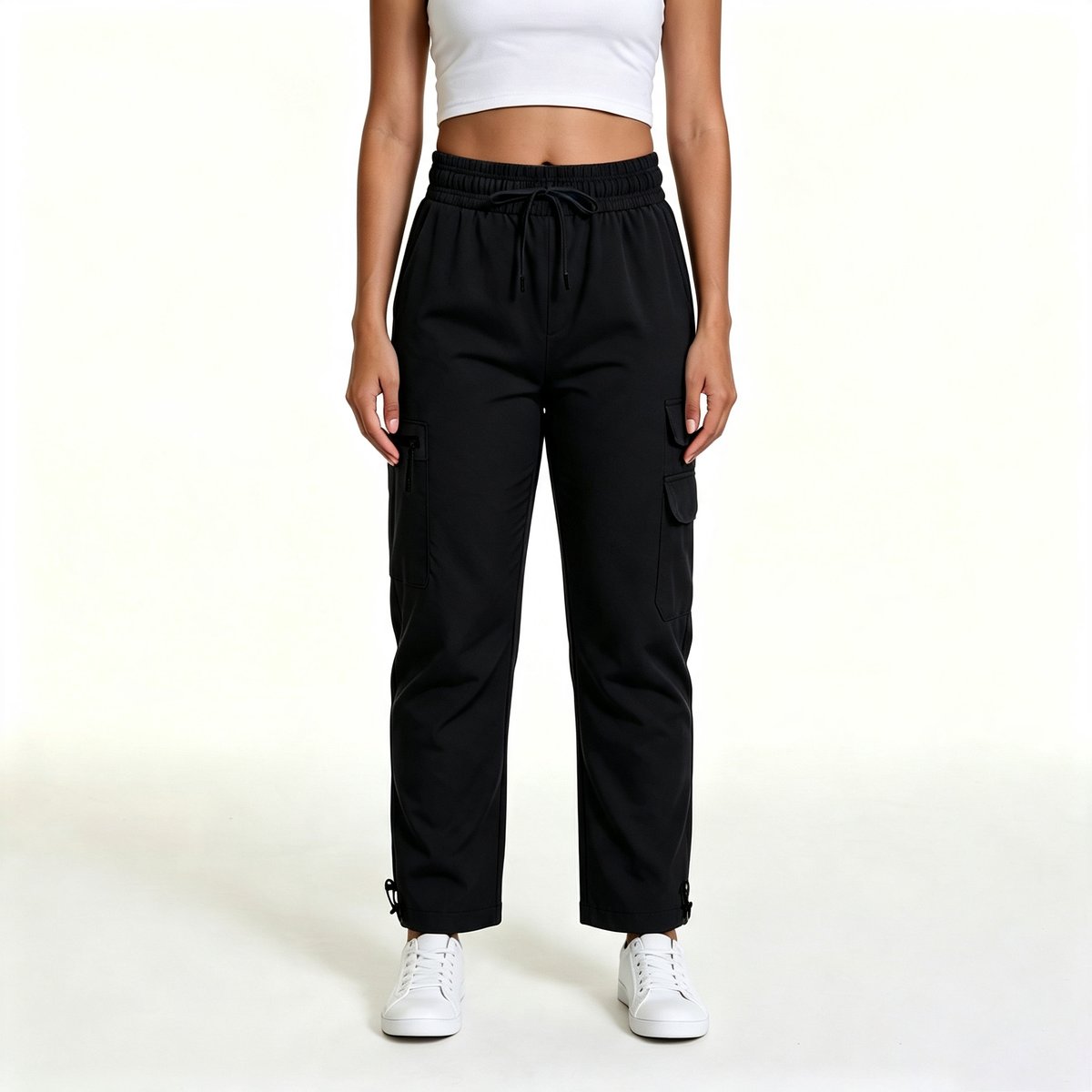 The 904 Drawcord Cargo Pant, front studio view